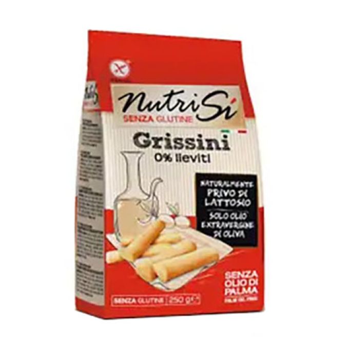 NutriSí Grissini ohne Hefe Glutenfrei - 250g