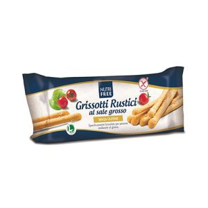 Nutrifree Grissotti Rustici au gros sel Sans Gluten - 100g